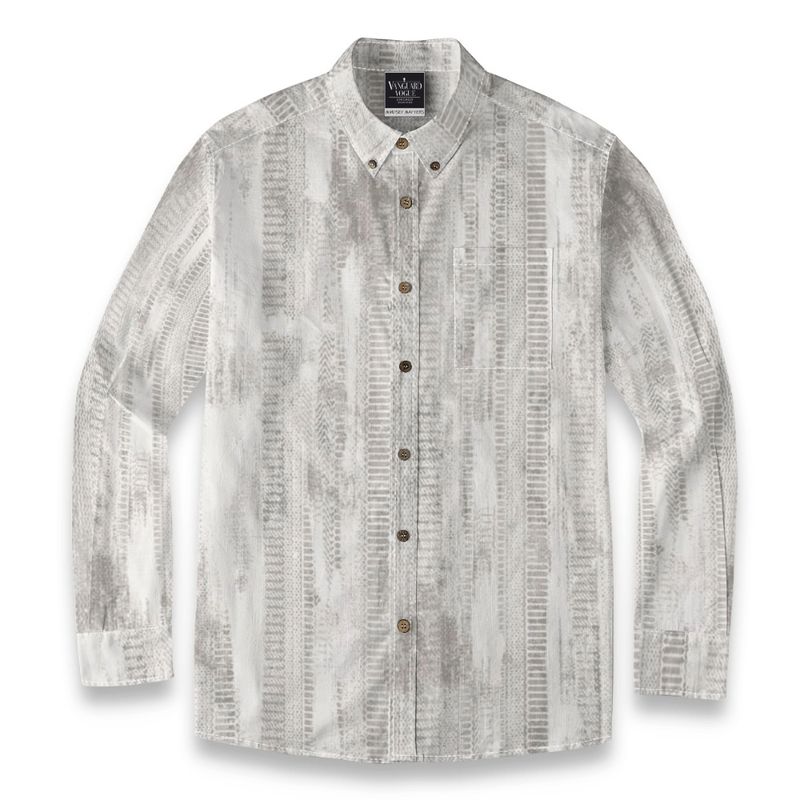 Men&#39;s Cotton Casual Lapel Long Sleeve Shirt