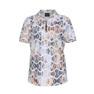 Men&#39;s Zipper Polo Shirt