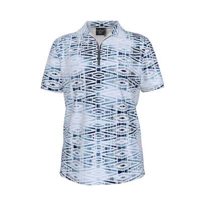 Men&#39;s Zipper Polo Shirt