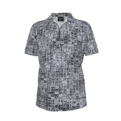 Men&#39;s Zipper Polo Shirt