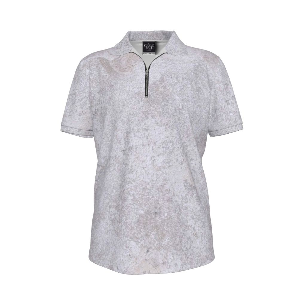 Men&#39;s Zipper Polo Shirt