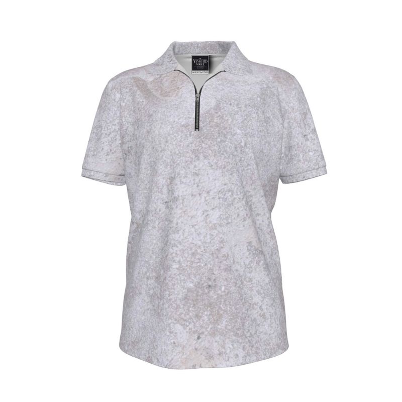 Men&#39;s Zipper Polo Shirt