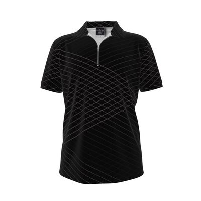 Men&#39;s Zipper Polo Shirt
