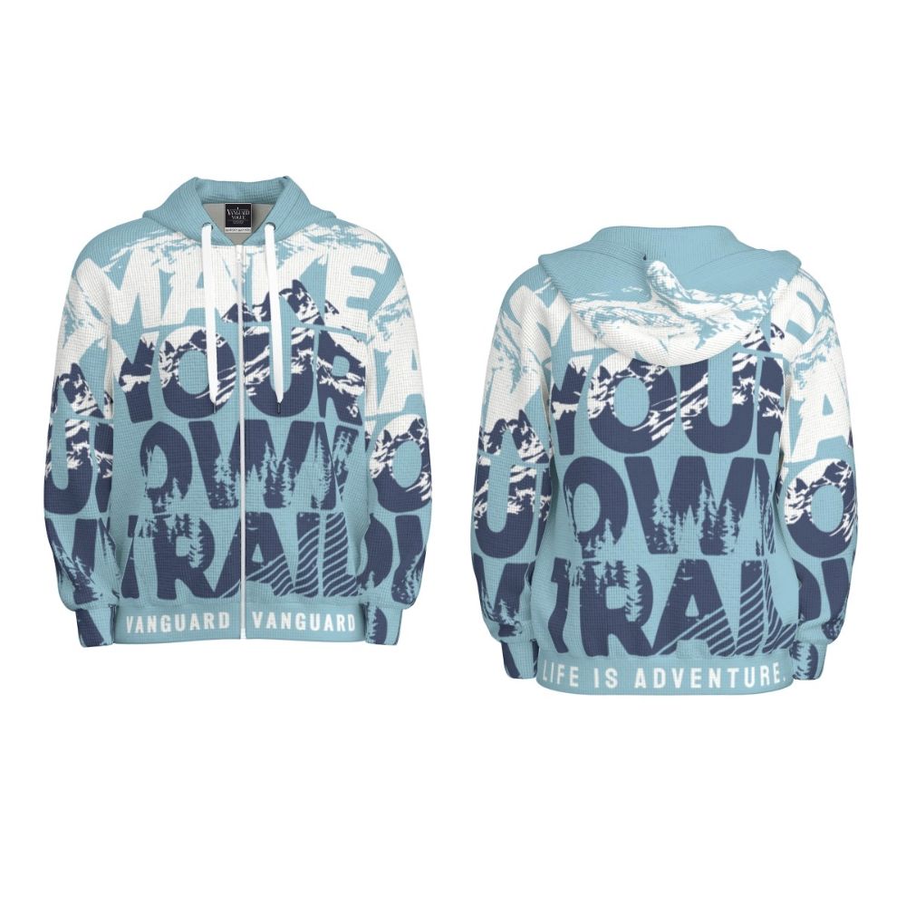 Unisex Zip Hooded Sweatshirt
