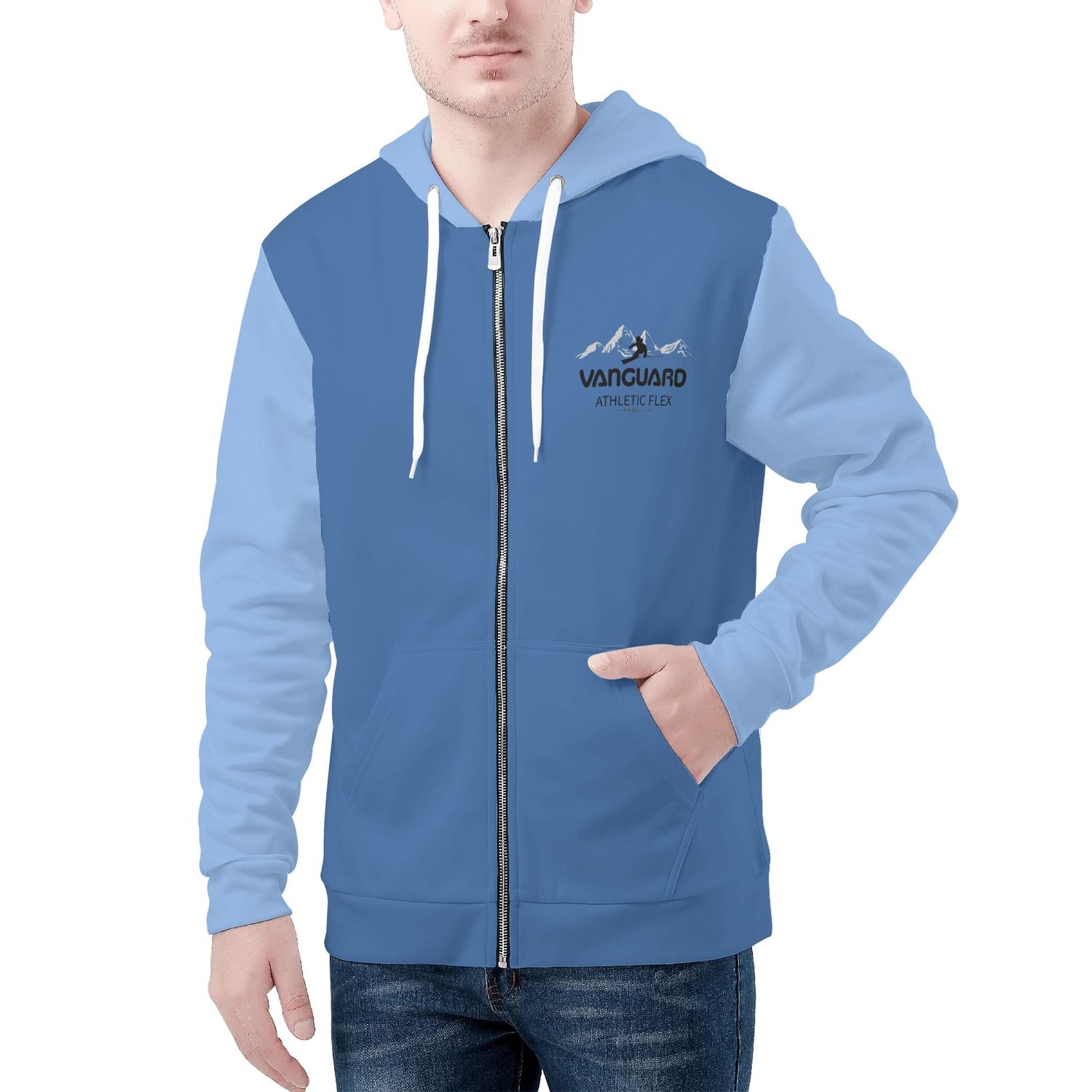 Unisex Classic Zip Hoodie Jacket, size: S