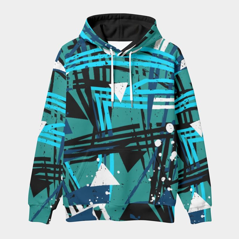 Unisex Heavy Fleece Snowboard Pullover Hoodie