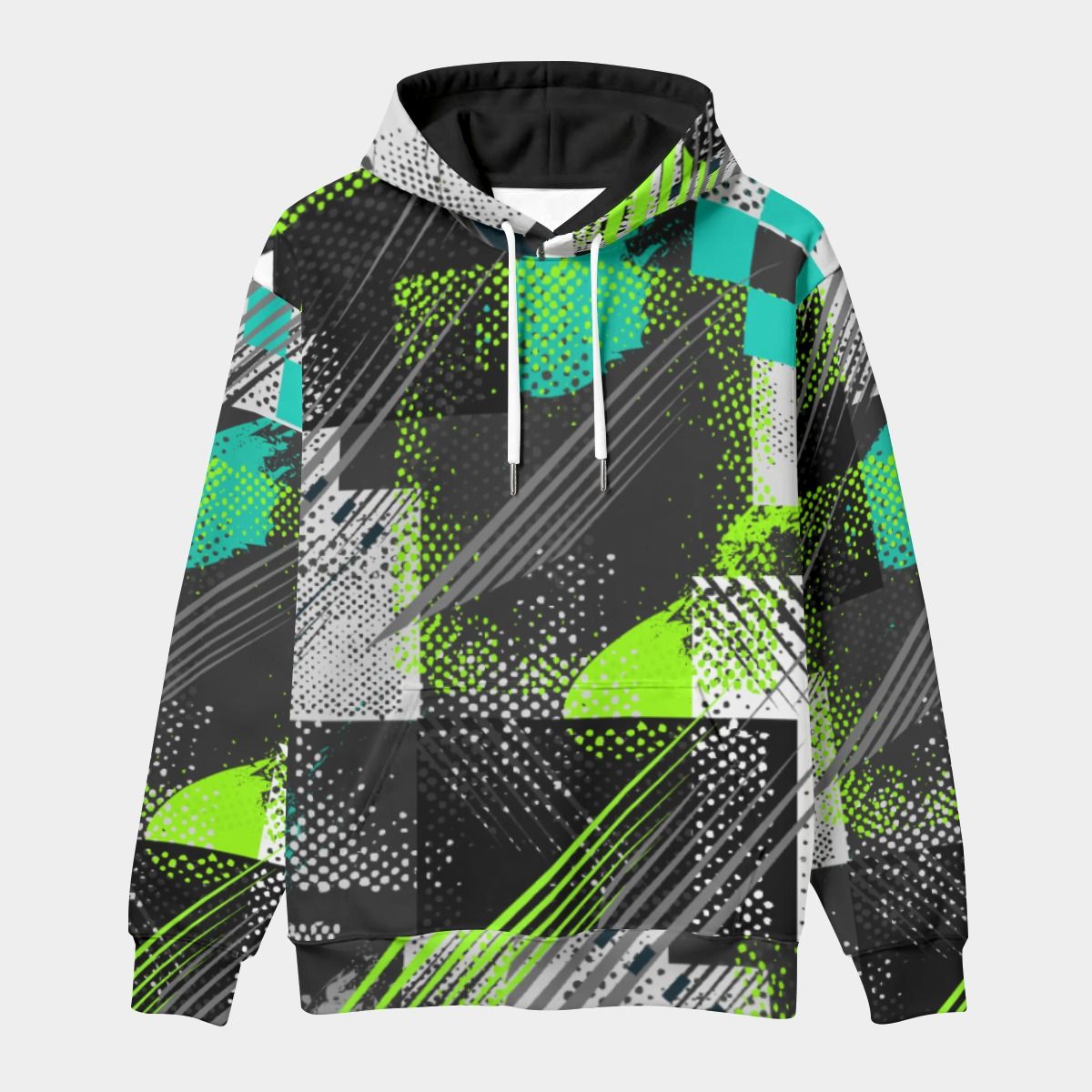 Unisex Heavy Fleece Snowboard Pullover Hoodie