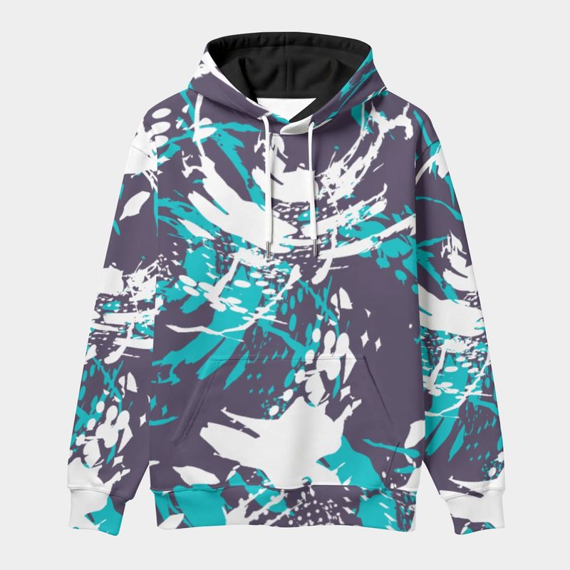 Unisex Heavy Fleece Snowboard Pullover Hoodie