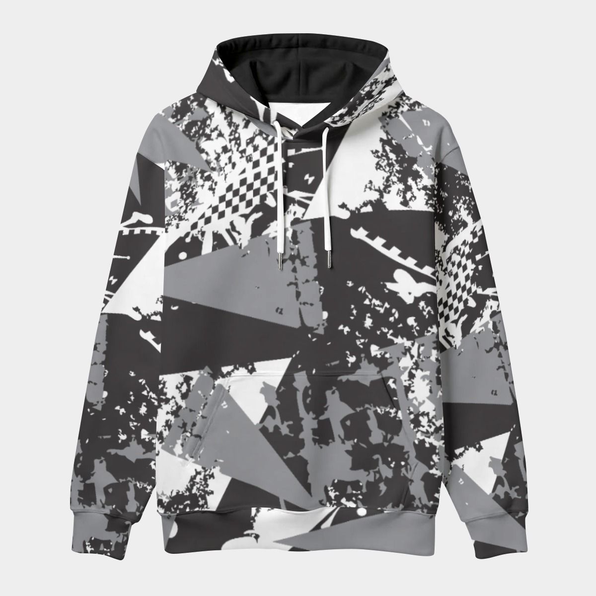 Unisex Heavy Fleece Snowboard Pullover Hoodie