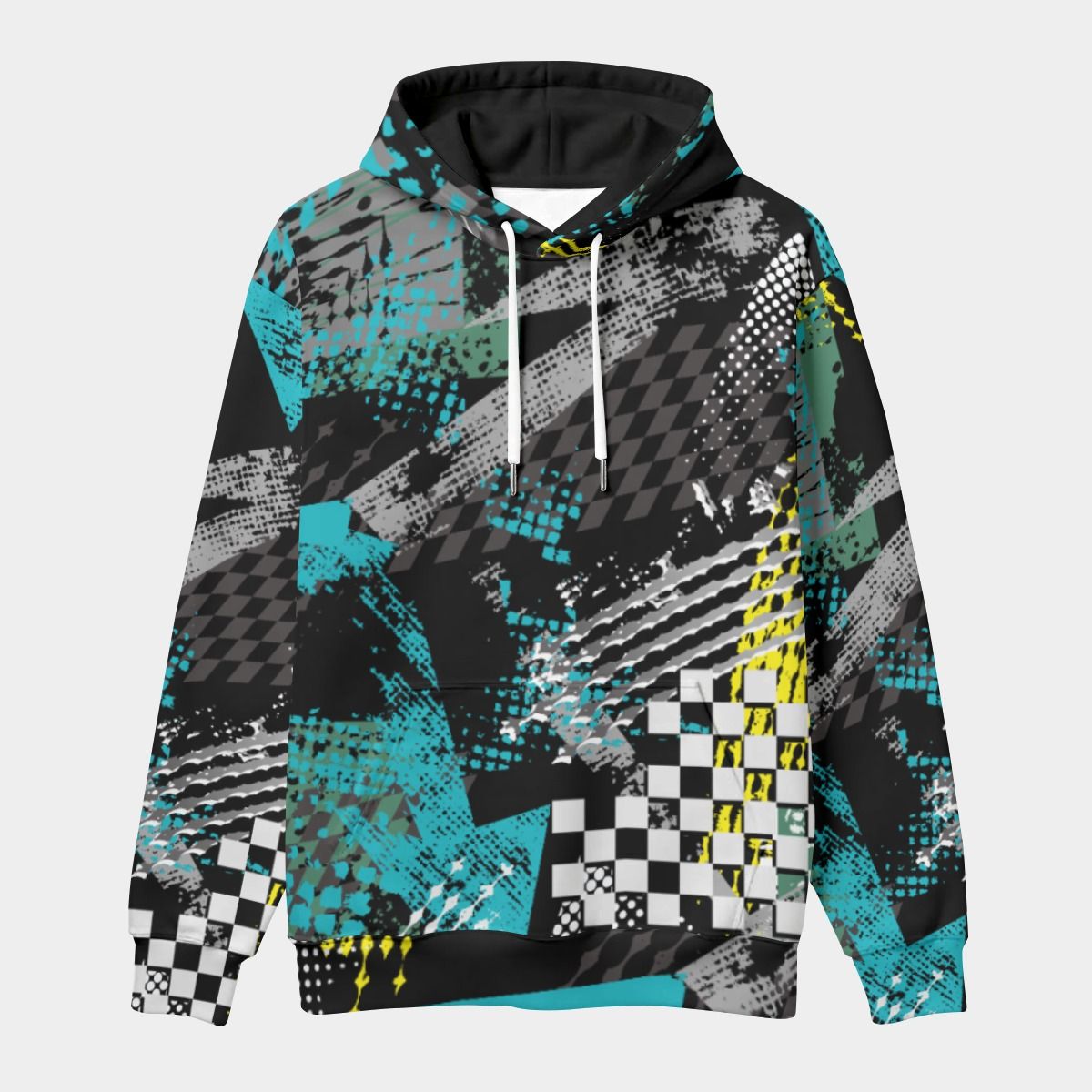 Unisex Heavy Fleece Snowboard Pullover Hoodie