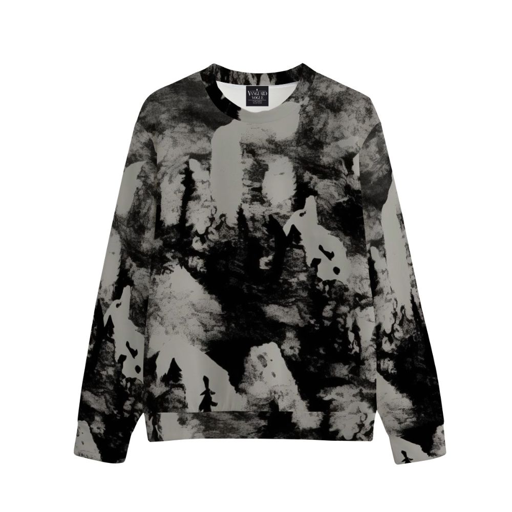 Unisex O-neck Cotton Sweatshirt