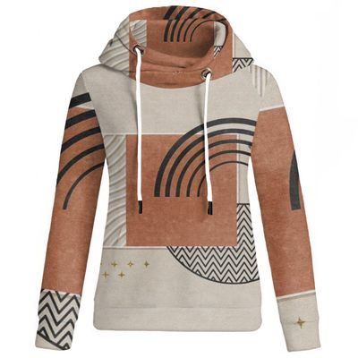 Women&#39;s Patchwork Hoodie