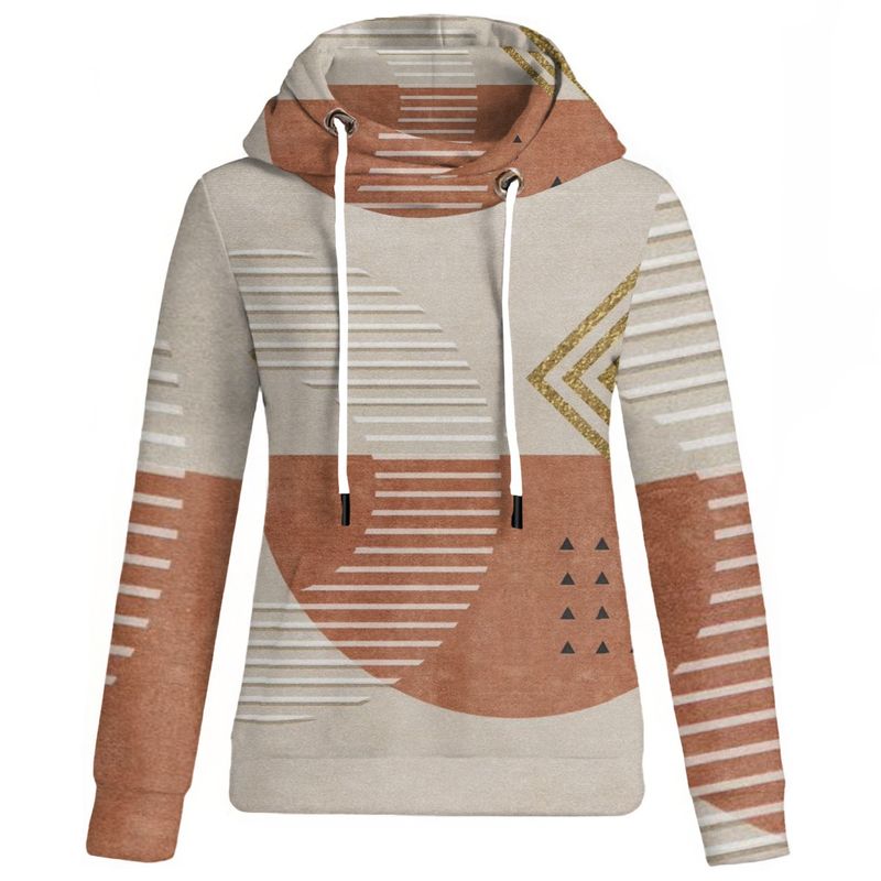 Women&#39;s Patchwork Hoodie