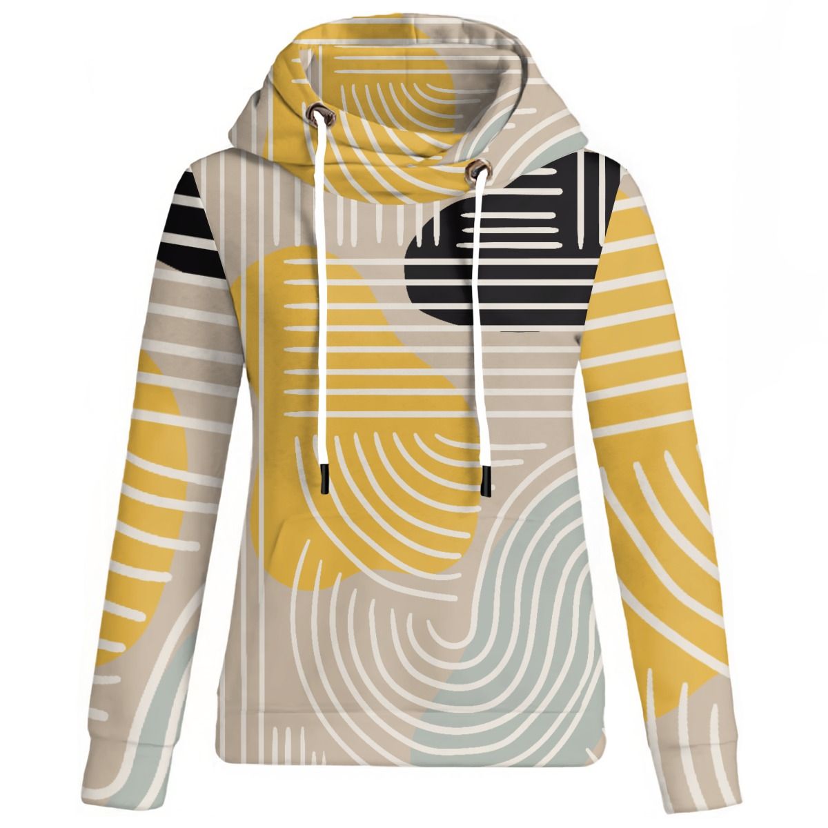 Women&#39;s Patchwork Hoodie