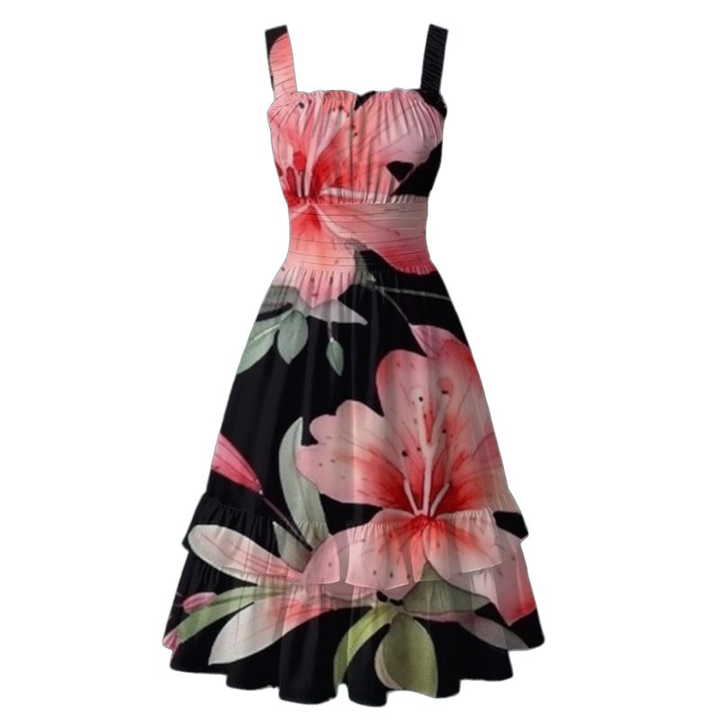 Tropical Breeze Midi Dress