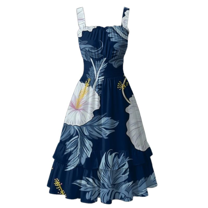 Tropical Breeze Midi Dress