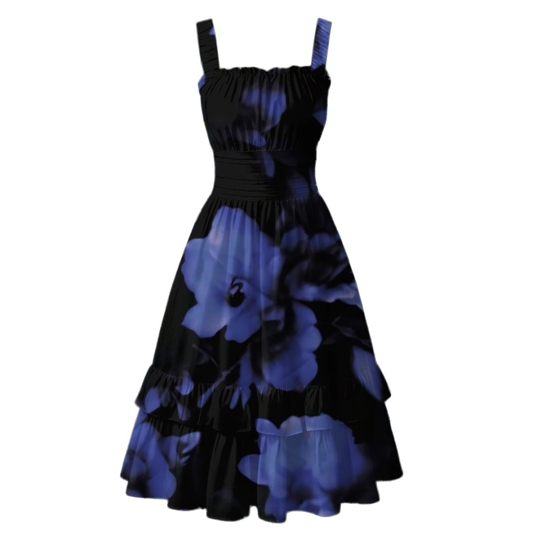 Tropical Breeze Midi Dress