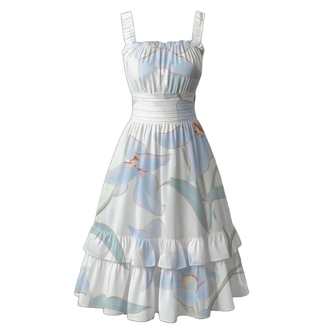 Tropical Breeze Midi Dress