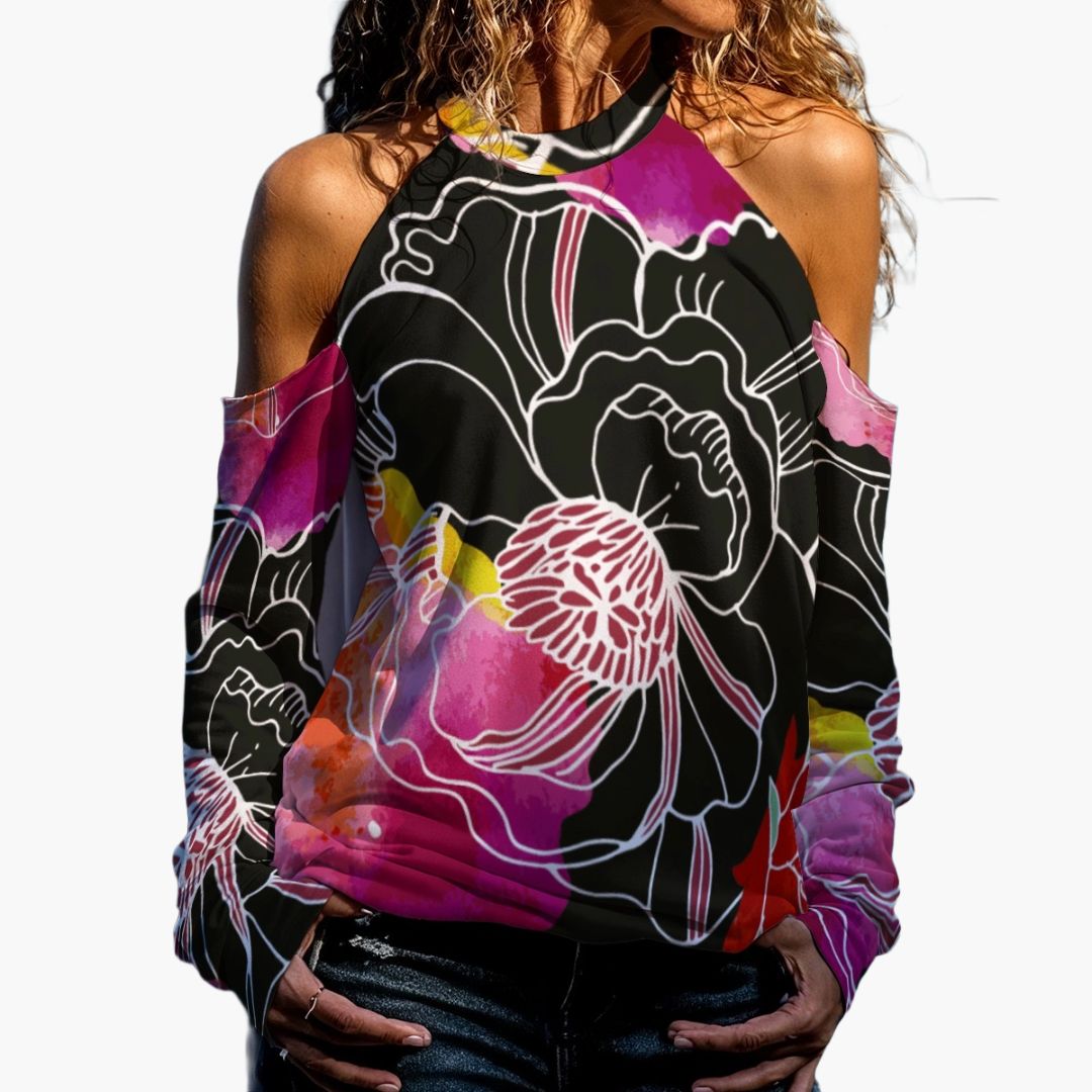 Handmade Cold Shoulder Top