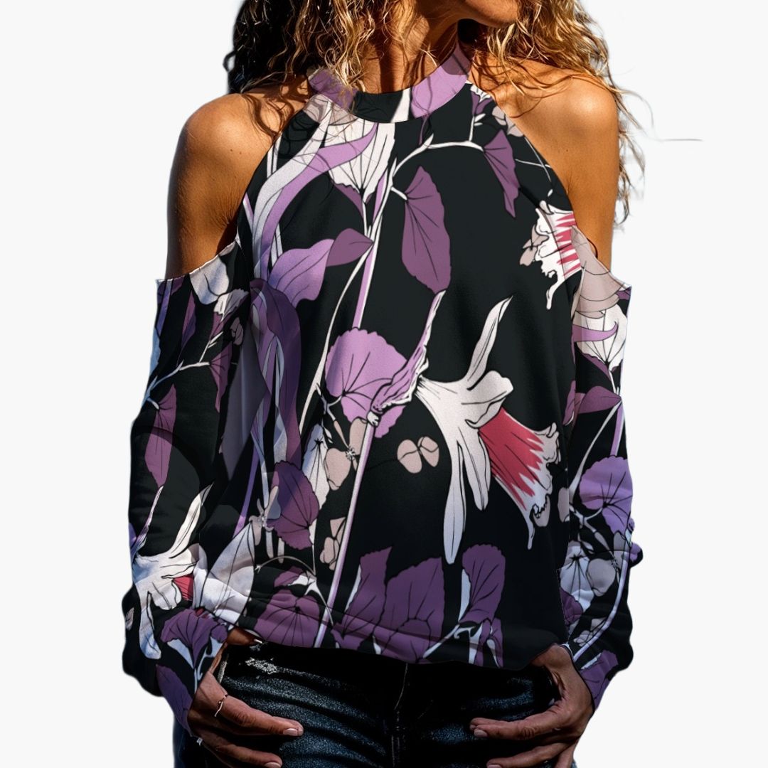 Handmade Cold Shoulder Top
