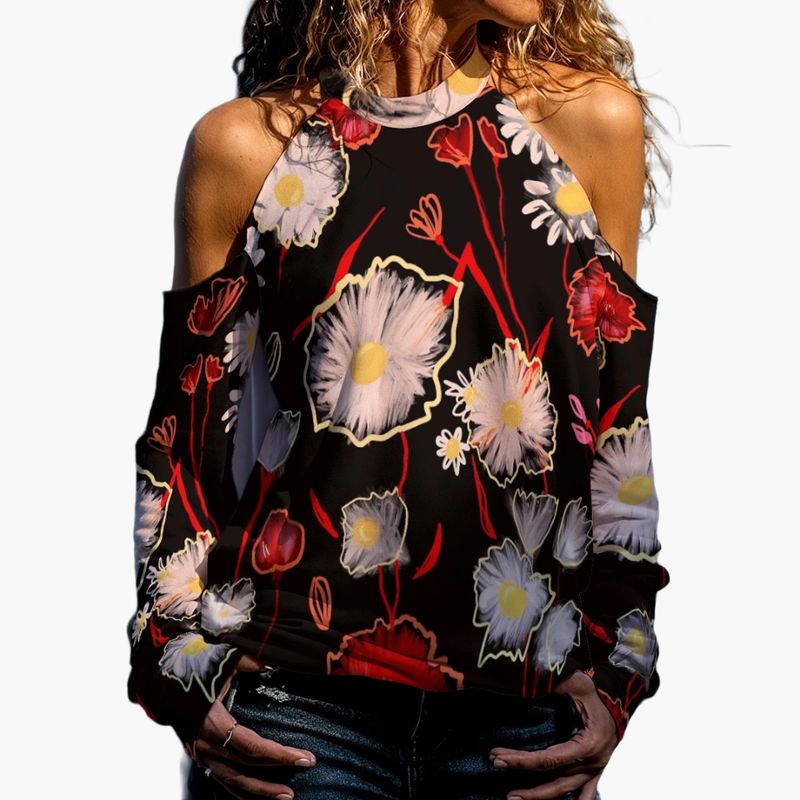 Handmade Cold Shoulder Top