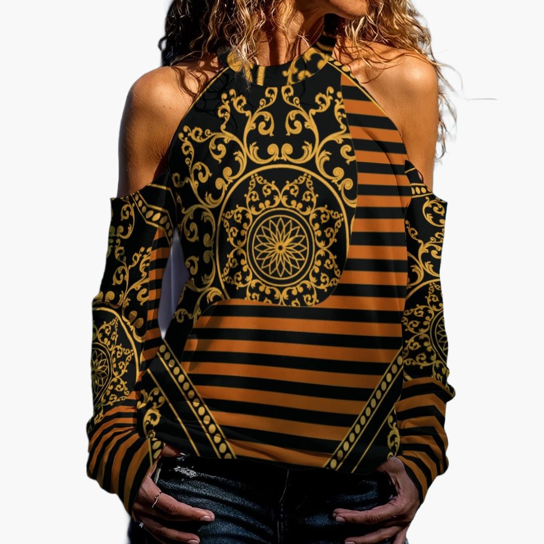 Handmade Cold Shoulder Top