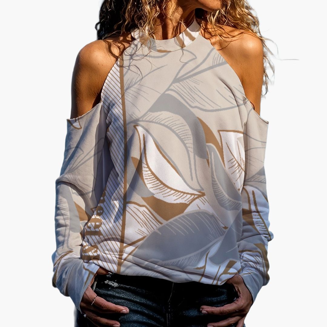 Handmade Cold Shoulder Top