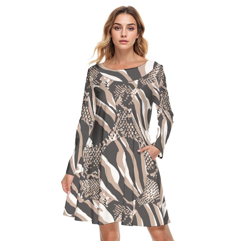 Round Neck Cotton Dress