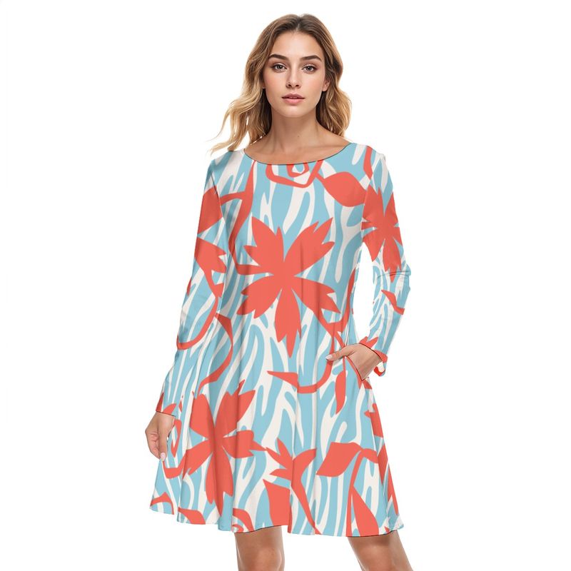 Round Neck Cotton Dress