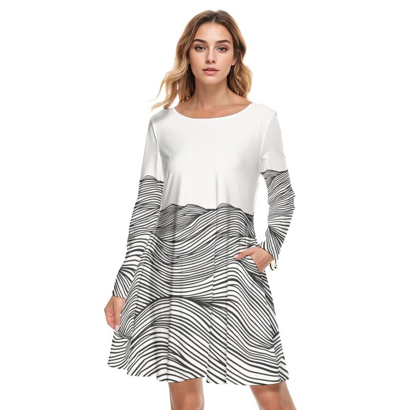 Round Neck Cotton Dress