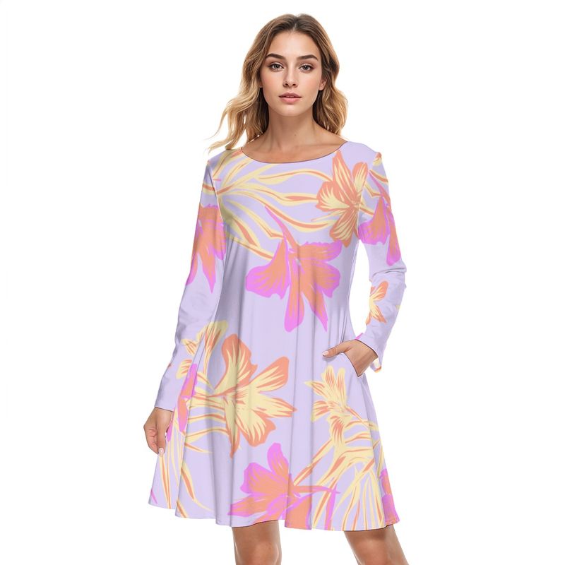 Round Neck Cotton Dress