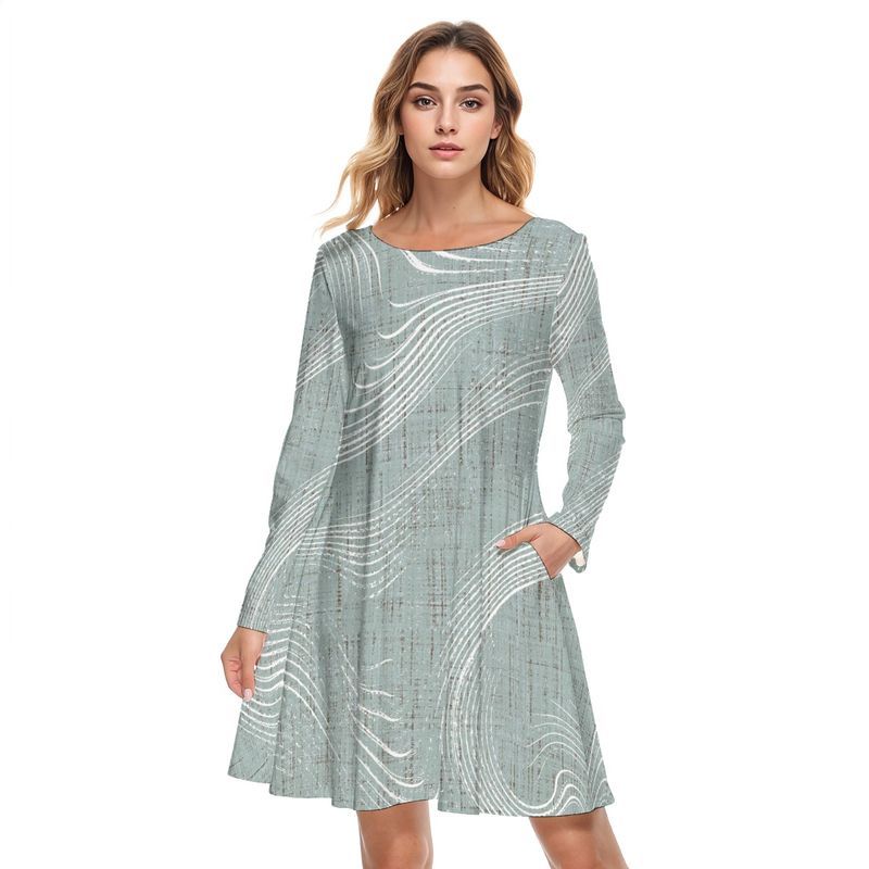 Round Neck Cotton Dress