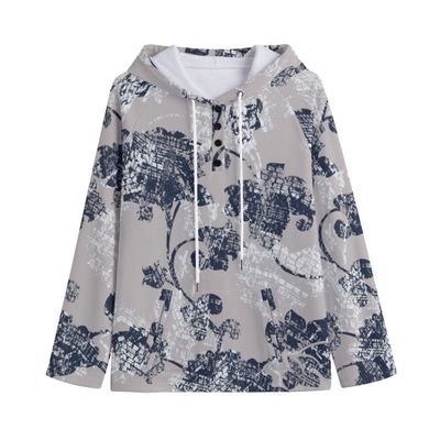 Women’s Lapel Hoodie with Pocket