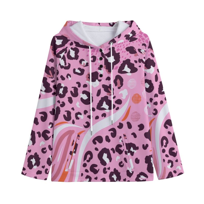 Women’s Lapel Hoodie with Pocket