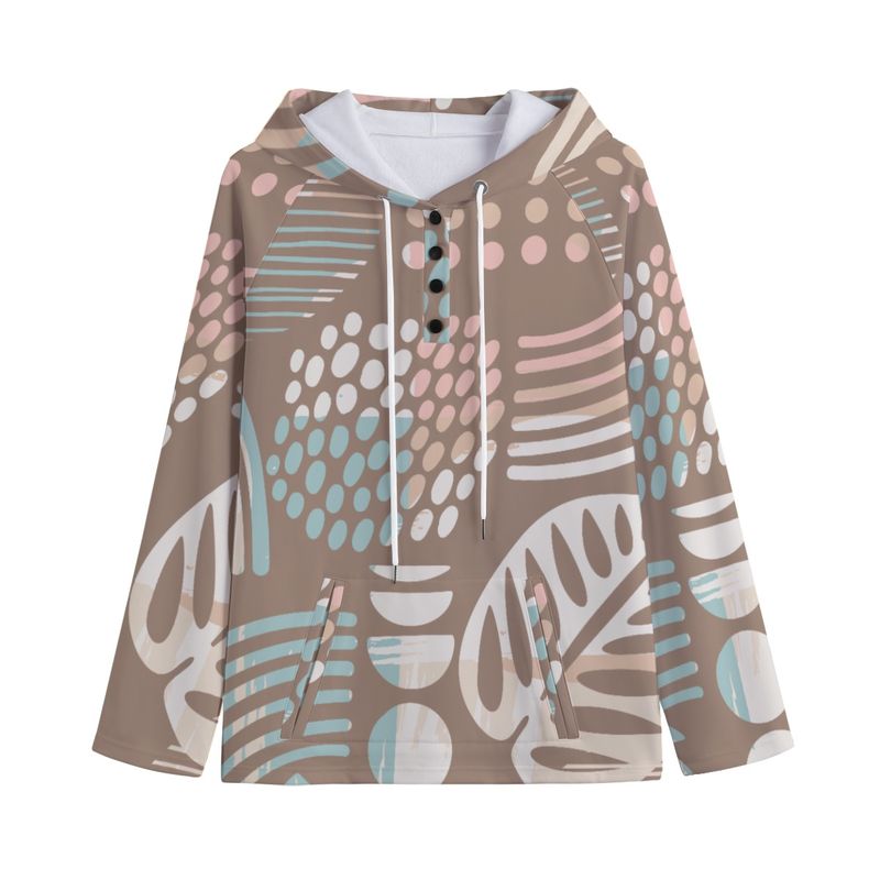 Women’s Lapel Hoodie with Pocket