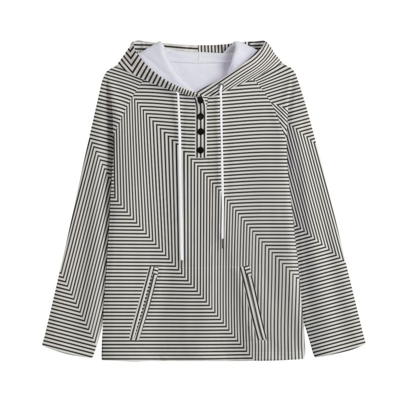 Women’s Lapel Hoodie with Pocket