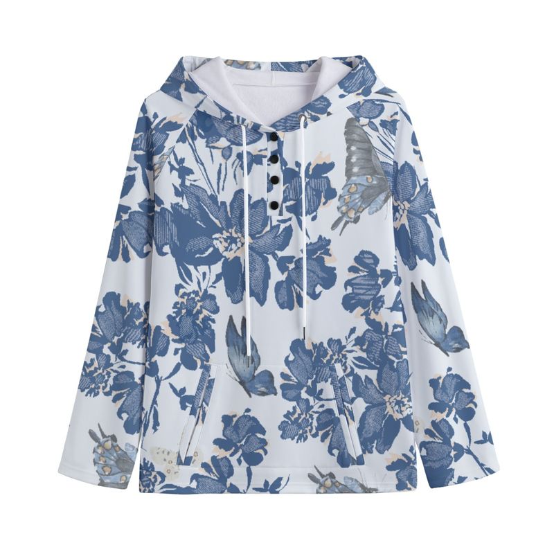 Women’s Lapel Hoodie with Pocket