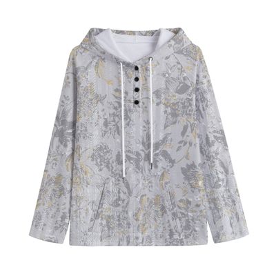 Women’s Lapel Hoodie with Pocket