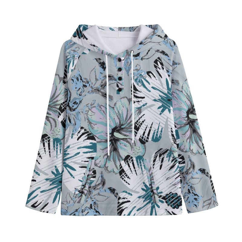 Women’s Lapel Hoodie with Pocket