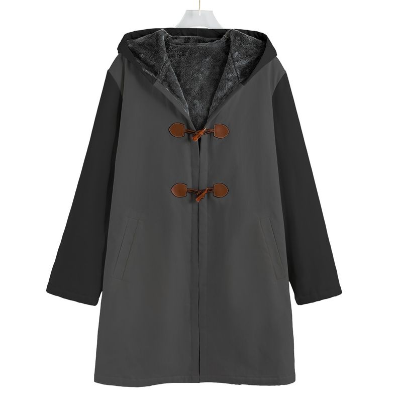 Button Fleece Cotton Windbreaker