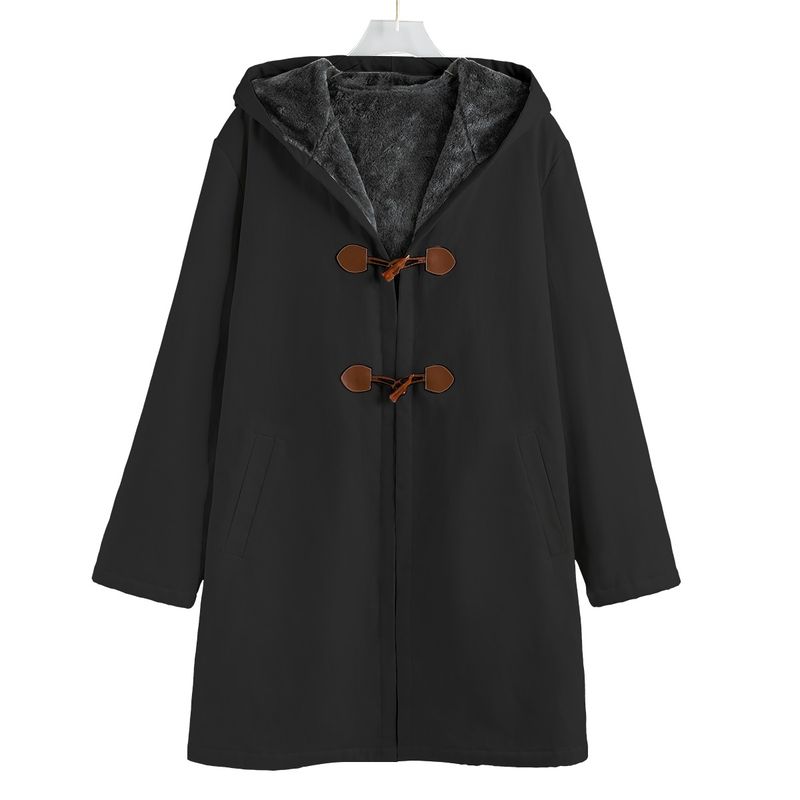 Button Fleece Cotton Windbreaker