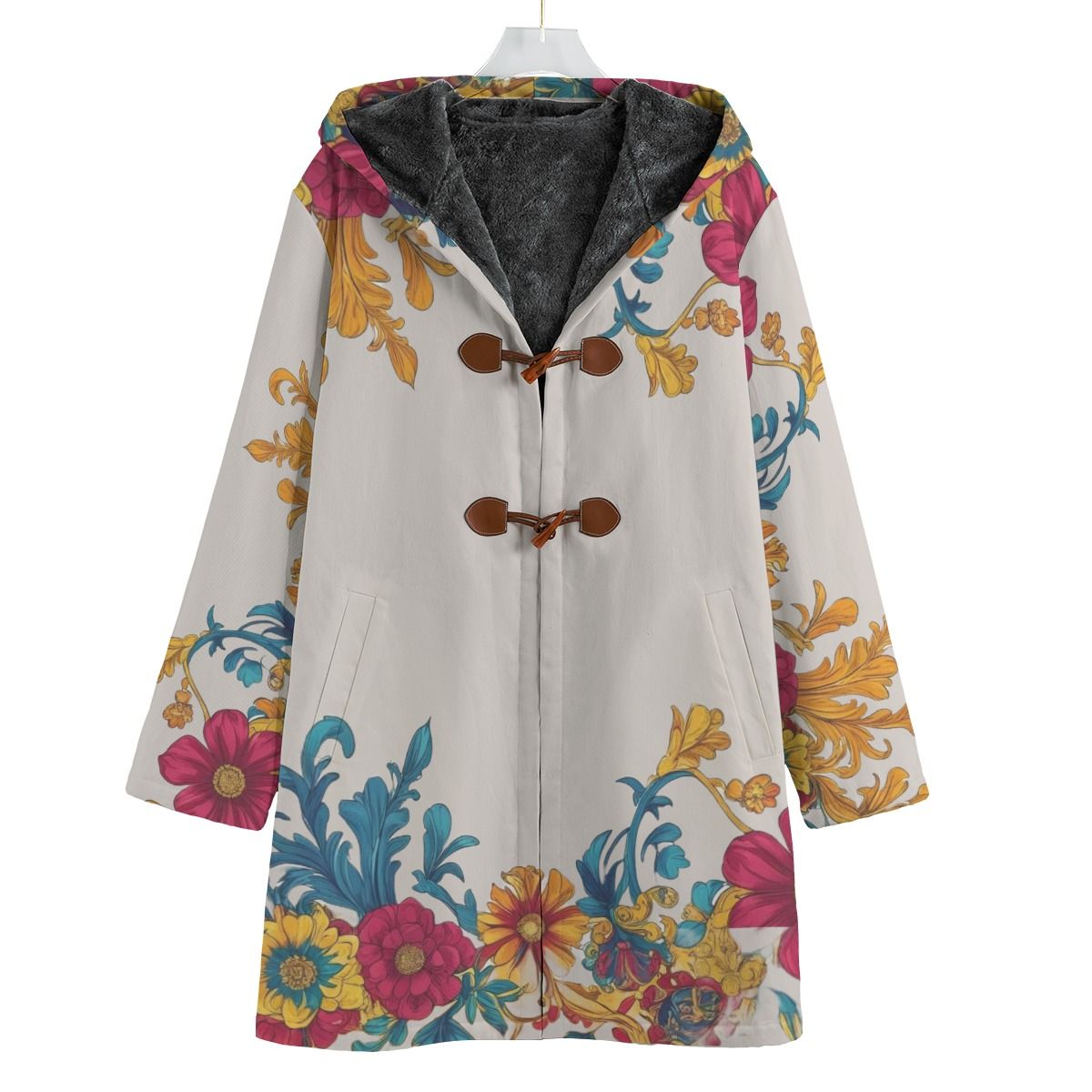 Button Fleece Cotton Windbreaker EXTRAVAGANZA