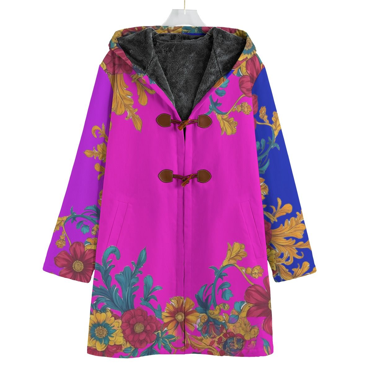 Button Fleece Cotton Windbreaker EXTRAVAGANZA