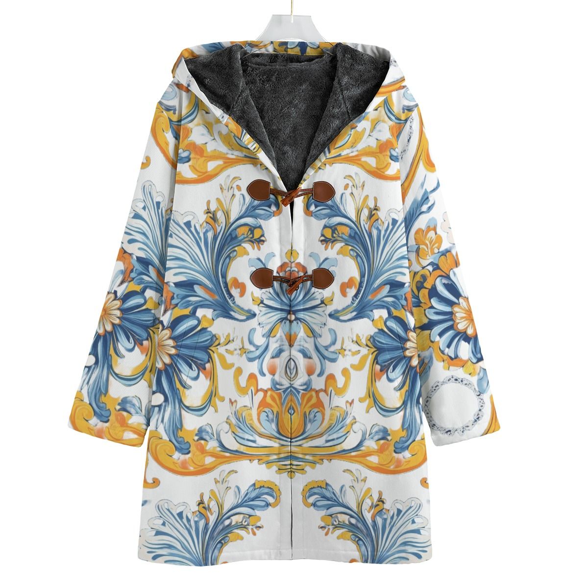 Button Fleece Cotton Windbreaker EXTRAVAGANZA