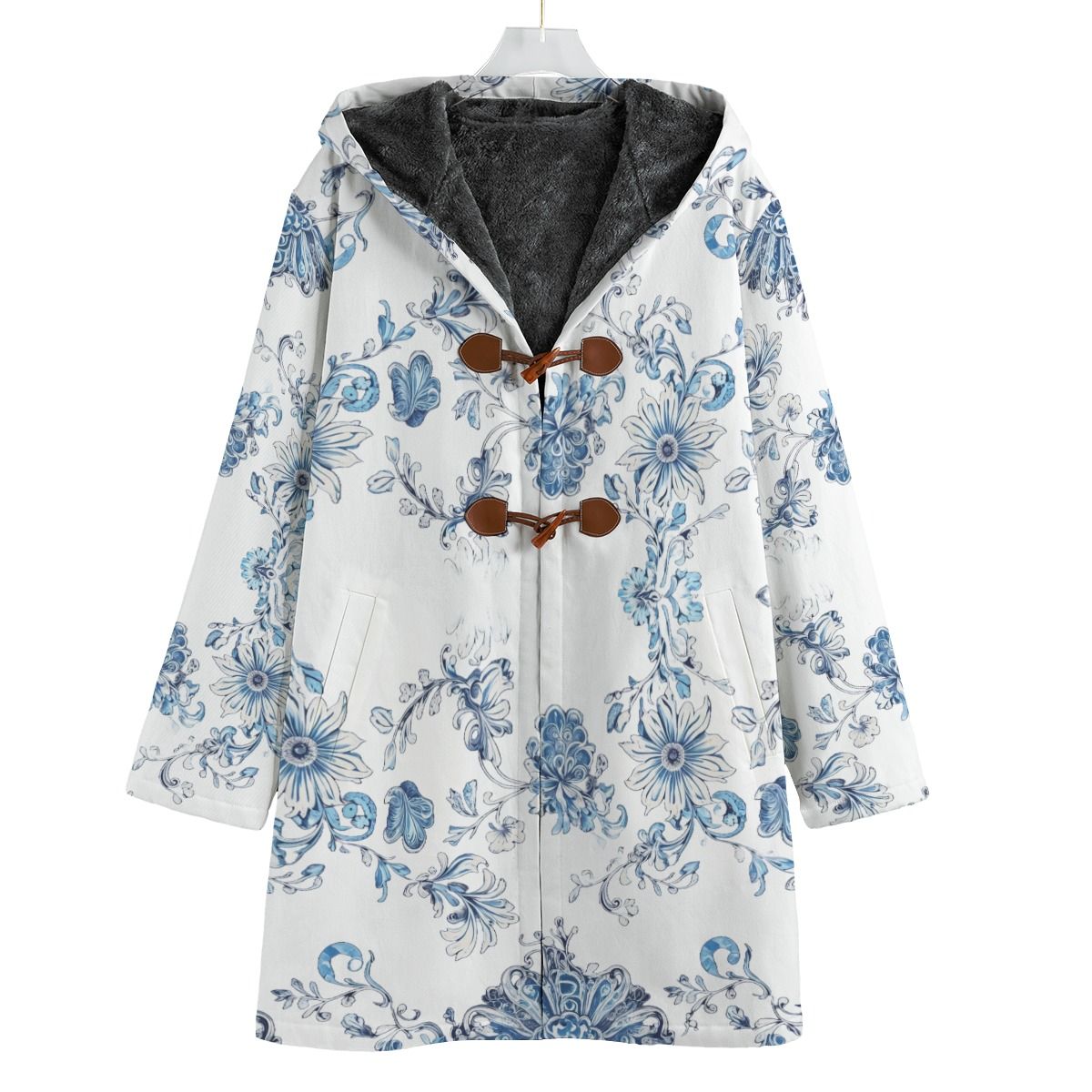 Button Fleece Cotton Windbreaker EXTRAVAGANZA