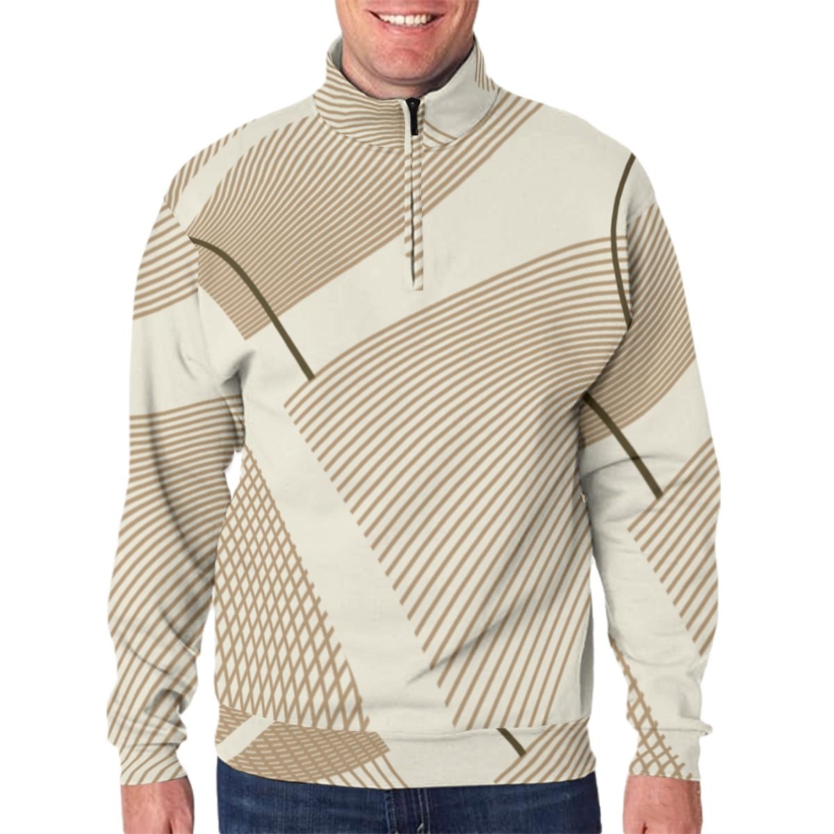 Men’s Classic Polo Sweatshirt