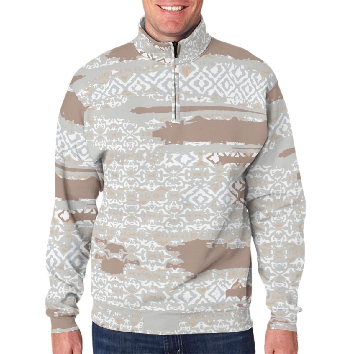 Men’s Classic Polo Sweatshirt