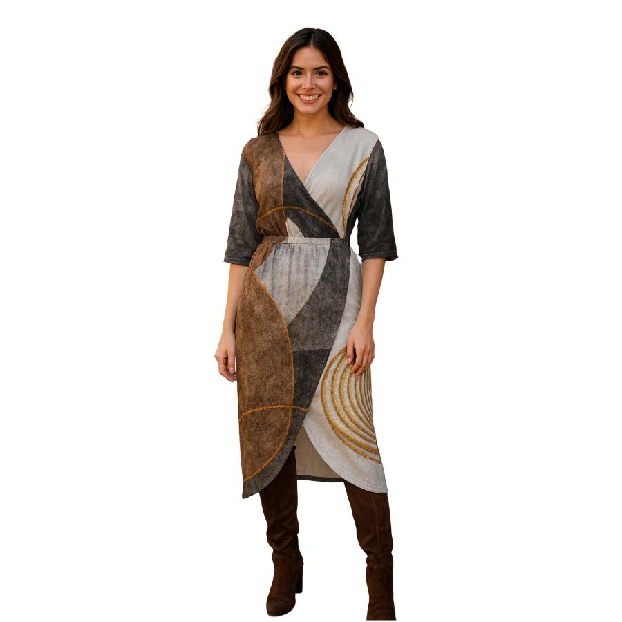 All-Day V-Neck Dress