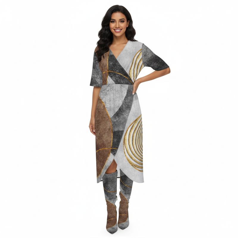 All-Day V-Neck Dress