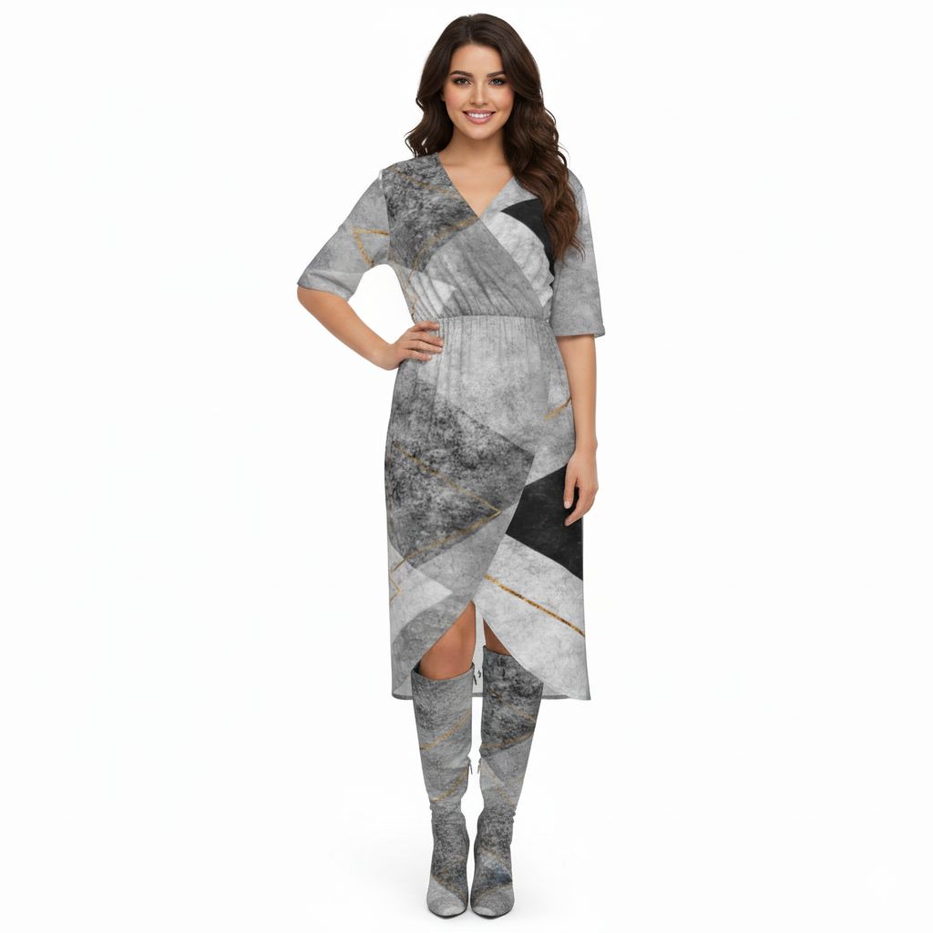All-Day V-Neck Dress